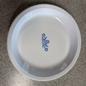 Classic Vintage Corning Ware P-309 Cornflower Blue 9 inch Pie Plate/Dish- NICE!